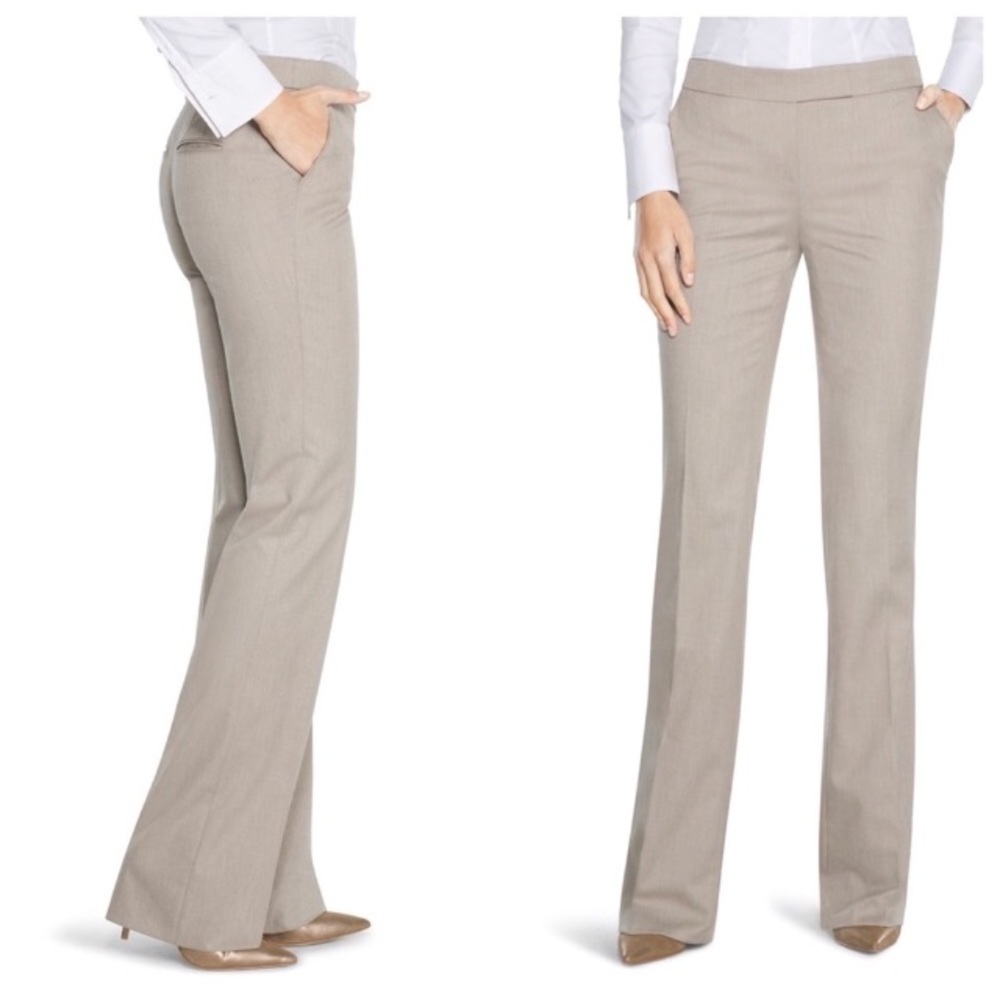 Beautiful WHBM Slacks. Flare leg. 2R